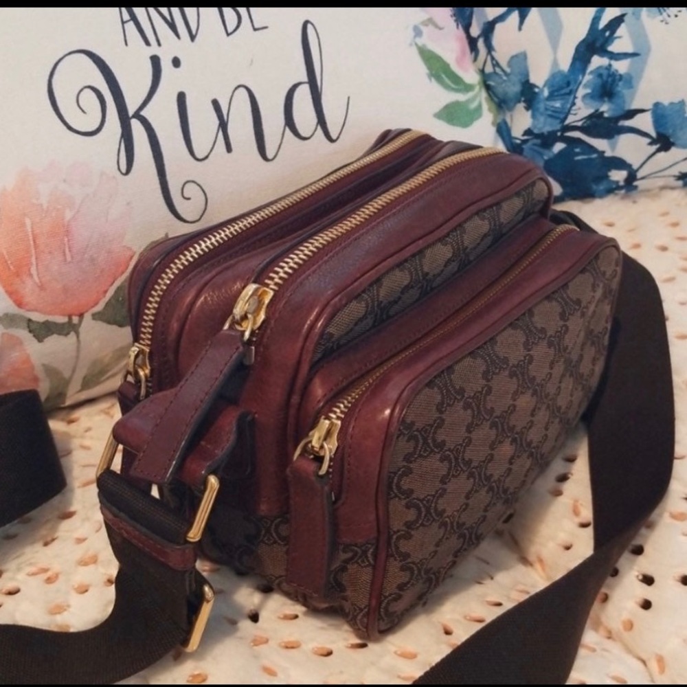 Vintage Celine Crossbody Bag Authentic